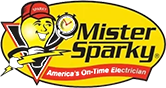 A picture of the logo for mister sparky.